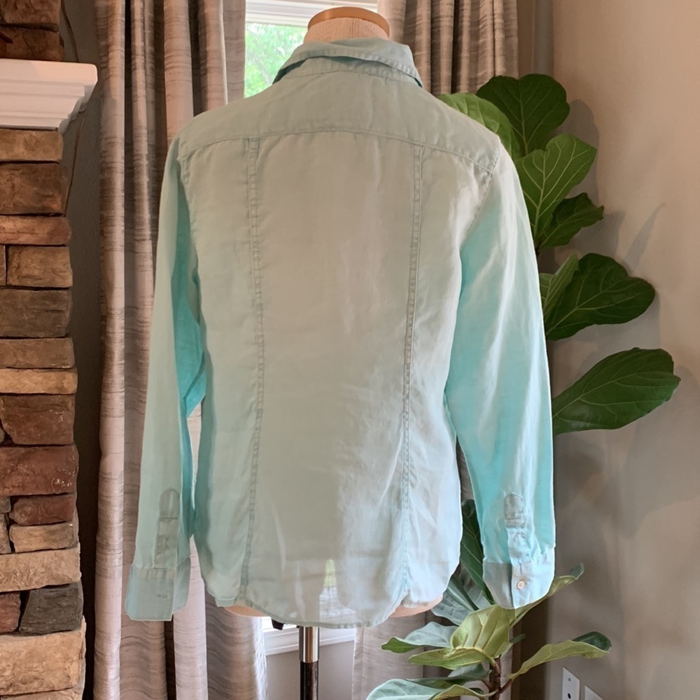 Tommy Bahama Light Blue Button Down Shirt - Picture 2 of 5